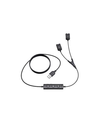 USB/QD Trainer Cable (1PCS) Yealink USB/QD Trainer Cable for YHS Series Headsets - Image 1