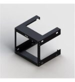 ICC 18in Wall Mount Rack 8 RMS Steel Durable 125lbs - Image 2