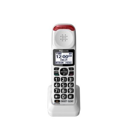 Panasonic Consumer White cordless accessory handset for home