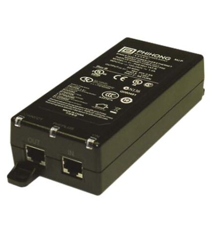 CyberData CD-011124 Fanless PoE Power Injector for Network Devices