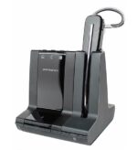 Plantronics DECT wireless headset with triple connectivity