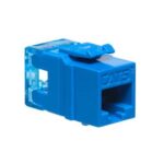 ICC Blue Cat5e HD Keystone Jack - High Speed Network