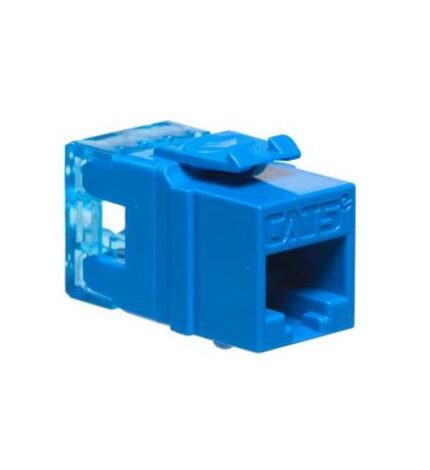 ICC Blue Cat5e HD Keystone Jack - High Speed Network