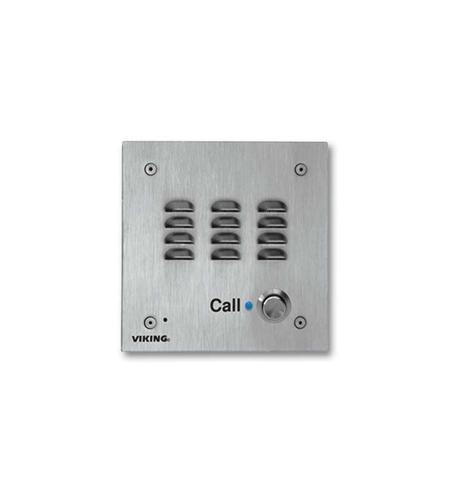 Mic Speaker Button Panel for IP Cameras Viking Electronics VK-MSB-30 Vandal Resistant Mic Speaker Panel - Image 1