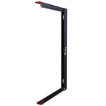 ICC 5 RMS Wall Mount Utility Rack - Sturdy Steel, Black