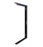 ICC 5 RMS Wall Mount Utility Rack - Sturdy Steel, Black