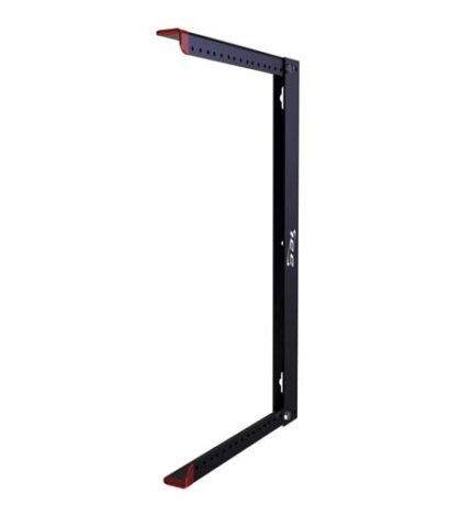 ICC 5 RMS Wall Mount Utility Rack - Sturdy Steel, Black