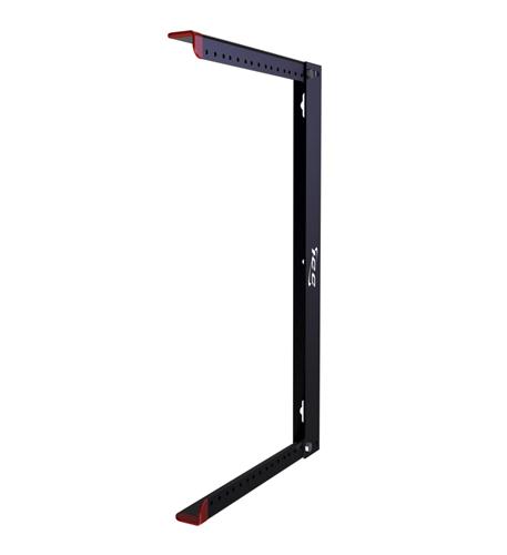 RACK, WALL MOUNT UTILITY, 5 RMS ICC 5 RMS Wall Mount Utility Rack - Sturdy Steel, Black - Image 1