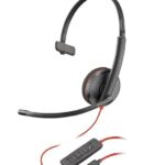 Plantronics Blackwire 3210 Mono USB-C/A Noise-Canceling Headset