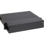 ICC 6-Panel Fiber Optic Rack Enclosure 2 RMS Slide-Out Tray