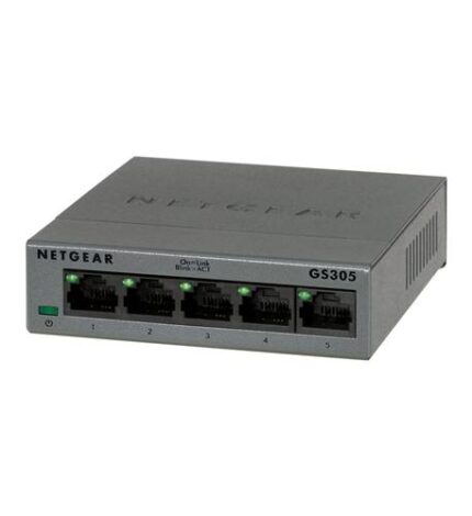 Netgear 5-Port Gigabit Ethernet Switch for Home