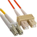 ICC ICFOJ2M303 OFNR Riser Duplex LC to SC Multimode Fiber Cable