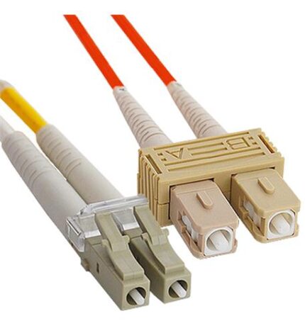 ICC ICFOJ2M303 OFNR Riser Duplex LC to SC Multimode Fiber Cable