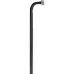 Viking Black Gooseneck Pedestal for VE-Series Backboxes