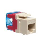 ICC Ivory Cat 6 HD Modular Keystone Jack 25 Pack - Image 2
