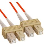 ICC ICFOJ8C302 2 Meter Multimode Duplex SC to SC Fiber Cable