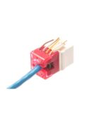ICC IC1078F6AL Cat 6 HD Network Module Almond for High-Speed Data - Image 3