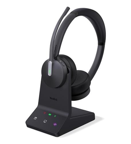 1208673 DUAL UC WIRELESS HEADSET Yealink DUAL UC Wireless Headset DECT & Bluetooth Hybrid - Image 1