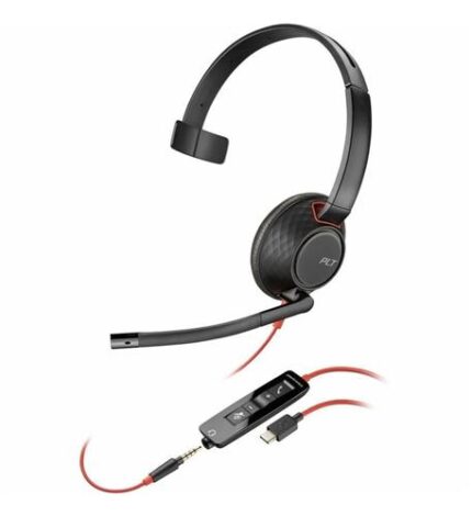 Plantronics BLACKWIRE 5210 Mono USB Headset for Skype