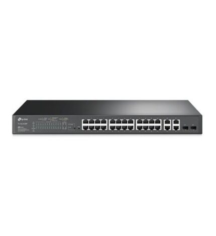 TP-Link JetStream 24-Port 10/100Mbps PoE Network Switch