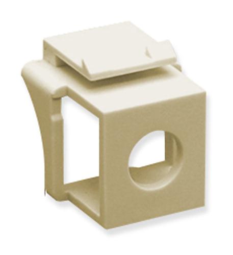 MODULE, CABLE FEEDTHROUGH, 10PK, ALMOND ICC IC107BN2AL Almond Cable Feedthrough Inserts for Keystone Plates - Image 1