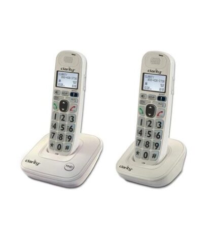 Clarity D704 + D704HS Amplified Cordless Phone Bundle