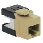ICC Cat6A Modular Keystone Jack HD Ivory - High Speed
