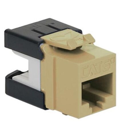 ICC Cat6A Modular Keystone Jack HD Ivory - High Speed