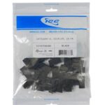ICC Black Cat 6 In-Line Coupler 25 Pack - High Performance