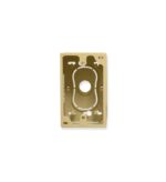 ICC Ivory 1-Gang Junction Box for Media Distribution