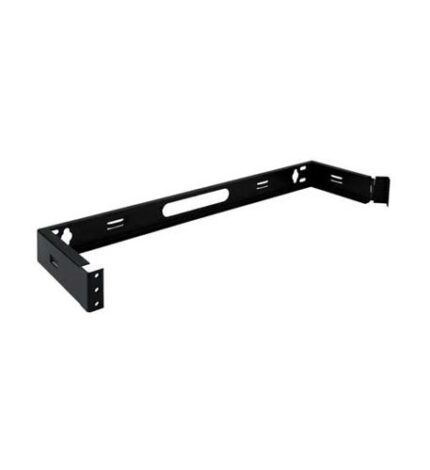 Wavenet 1U Hinged Wall Bracket 19" Wide Black
