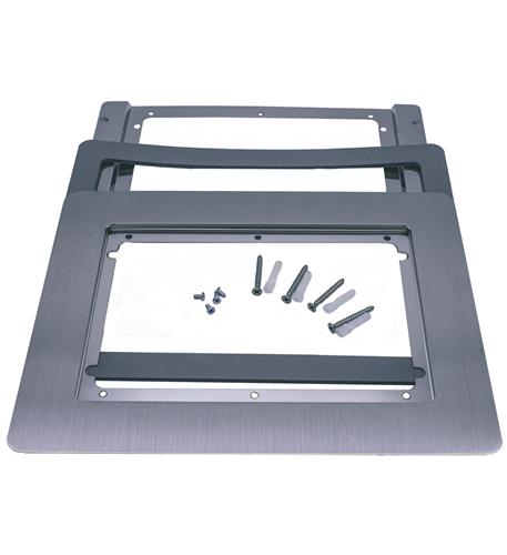 FLUSH MOUNT KIT CyberData CD-011442 Stainless Steel Flush Mount Kit for Intercoms - Image 1