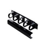 ICC Interbay Cable Management Panel 2RMS with 5 Rings