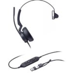 Yealink UH46 Mono Teams USB-C Headset with AI Noise Cancelling