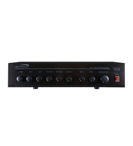 SPECO 120W UL Listed PA Mixer Amplifier for Everyday Use