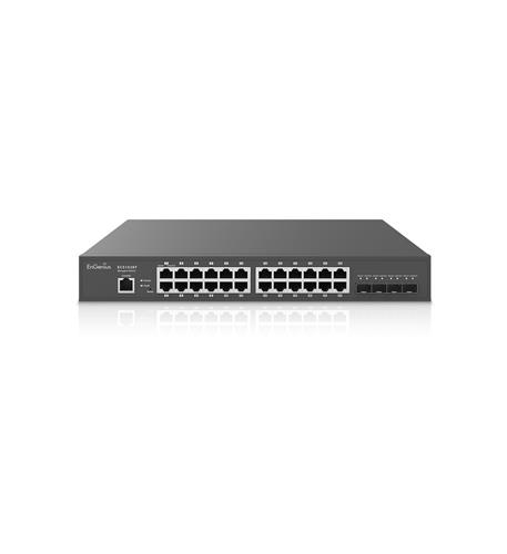 24-Port Cloud Managed EnGenius 24-Port Cloud Managed Gigabit Switch ENG-ECS1528T - Image 1
