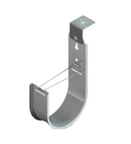 J-HOOK, 4in, 90degrees, 25 PK ICC 4in J-Hook 90° Galvanized Steel 25 Pack - Image 1