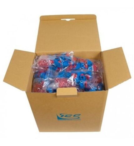 ICC CAT6 EZ 400 Pack No Jack Blue Network Connectors