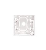 ICC White Plastic 2-Gang Junction Box for Wall Mounting - Image 3