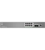 Grandstream 8-Port Managed PoE Network Switch with 2 SFP