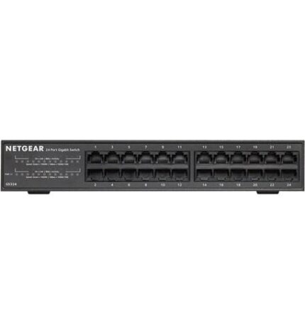 Netgear 24-Port Gigabit Ethernet Switch GS324 - Energy Efficient
