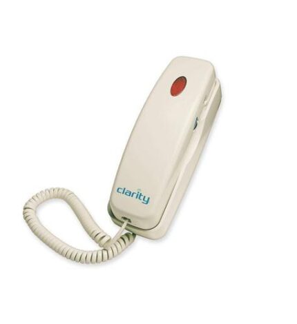 Clarity C210 30dB Amplified Trimline Phone for Hearing Support