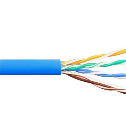 ICC Riser Rated Cat5e Ethernet Cable 1000ft Blue