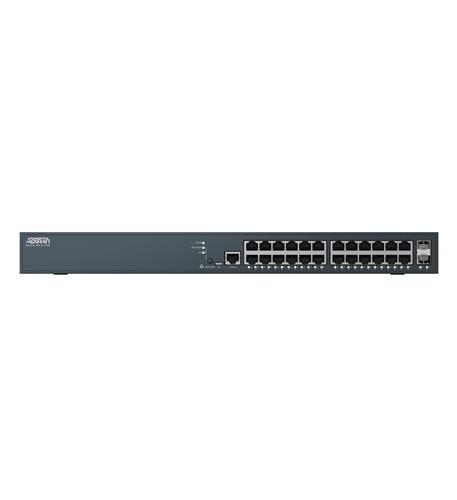 NETVANTA 1560-24-370W ADTRAN 17101564PF2 24-Port Managed Gigabit Switch with PoE - Image 1