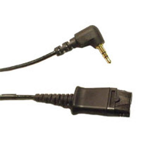 10FT QD TO 2.5MM CORD Plantronics 10 Foot QD to 2.5mm Audio Cord for Business Head - Image 1