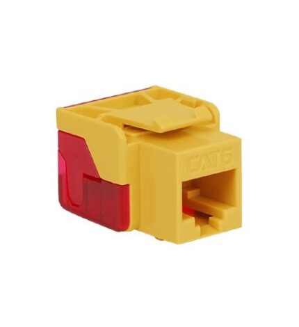 ICC CAT 6 EZ Yellow Module - High-Speed Data Connector