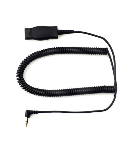 QD to 2.5mm ADDASOUND DN1005 Quick Disconnect to 2.5mm 3-Pin Headset Adapter - Image 1