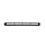 ICC 24-Port High Density Blank Patch Panel, 1U Rack Mount - Image 2