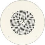 Bogen 8" 4W Speaker with Bright White Steel Grille