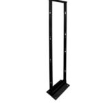 7' 45U 2 Post Steel Rack - 1000lbs Load, 19" Wide